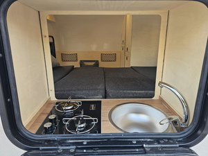 Casas Contenedor, Caravana para Viajes, Aventuras al Aire Libre, Campamentos y Expediciones - Caravana Todoterreno de Aluminio, Económica y Confiable - Product Image 5