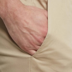 <b>Men's</b> Summer Woven Breathable Polyester Spandex <b>Knee</b> <b>Length</b> Mid Waist Casual <b>Shorts</b> for Young <b>Men</b> Chino <b>Shorts</b> Customized - Product Image 3