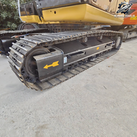 Excavatrice sur chenilles Caterpillar 320D, 20 tonnes, d'occasion, pour travaux de construction moyenne, excavatrice hydraulique Cat, engin de terrassement