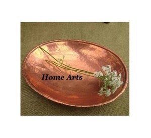 Bol de service alimentaire classique poli en cuivre avec bol de service à dessert de la meilleure qualité à bas prix - Product Image 1