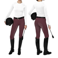 Leggings d'équitation pour femmes de haute qualité, personnalisés, jodhpurs, pantalons d'équitation, compression équestre, extensibles dans quatre directions, couleur dégradée