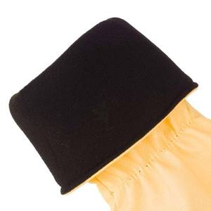 Fundas para Palos de Golf de Material de Cuero con Impresión por Sublimación de Color Amarillo con Número de Color Rosa, Personalizadas para Deportes y Entretenimiento - Product Image 3