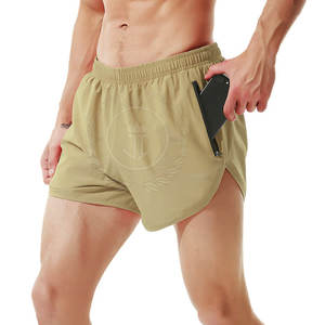 กางเกงขาสั้นลำลองผู้ชาย ผลิตจากโรงงาน ออกแบบโลโก้เองได้ เอวยางยืด ใส่สบาย แฟชั่นทันสมัย บริการ OEM - Product Image 1