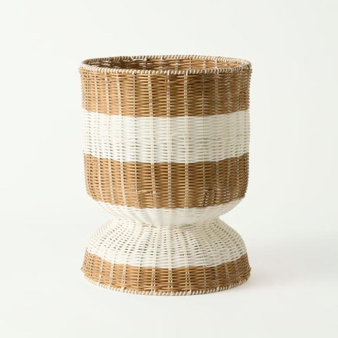 Natural Brown & White