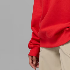 Sweat-shirt pour femmes de haute qualité, manches longues, vêtements décontractés pour les acheteurs en gros / service OEM avec col rond et logo personnalisé - Product Image 3