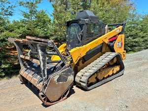 Vente en gros pour 289D3 Diesel Skid Steer Loader Mulcher Attachment Heavy Duty Compact Construction Machinery Factory Price High - Product Image 5