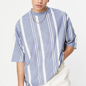 Camiseta de hombro caído para hombre de alta calidad diseño transpirable personalizable a la venta - Product Image 2