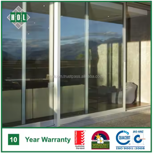 ประตูบานเลื่อนอลูมิเนียมกันเสียงและความร้อนพร้อมกระจกนิรภัยใสสำหรับการใช้งานเชิงพาณิชย์ในโรงแรมวิลล่าและสำนักงานส่วนตัว - Product Image 2