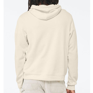 Sweatshirts à capuche en toile pour hommes et femmes Sweatshirts unisexes avec surpiqûres personnalisées Design Your Own Hoodie Bella - Product Image 2