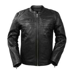 Top Quality Fashion Men Genuine Leather Jacket men Pakistan Leather Jackets for Man by <b>Maximize</b> Wear Leather Jackets - Product Image 1
