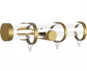 Support de rideau en acrylique fait à la main pour une utilisation décorative et fonctionnelle dans les intérieurs de maison minimalistes modernes - Product Image 4