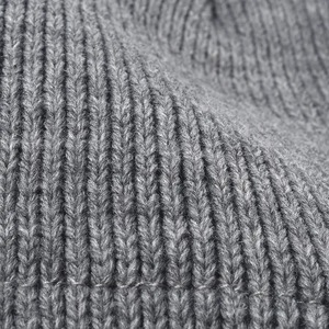 Exclusive Jacquard Knit Skull Beanie Warm Acrylic <b>Wool</b> Cap Outdoor Plaid Dobby Style Winter Custom Logo <b>Hats</b> For <b>Men</b> Women - Product Image 3