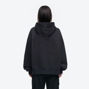 Sweat-shirt à capuche automne hiver personnalisé pour femmes coupe ample imprimé sweat-shirt et sweat à capuche avec logo à l'avant - Product Image 2