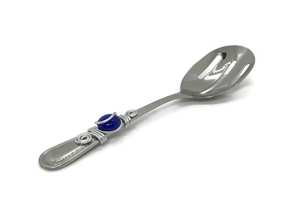 Good Quality Stainless Steel Silverware Salad Server With Designer <b>Beaded</b> Handles For Household Hotel And Resort - Product Image 2