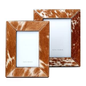 Handmade Wooden Leather Rectangular <b>Picture</b> <b>Frame</b> Set of 3 Wholesale <b>Gallery</b> Edging with Aesthetic Colourful Design Photo <b>Frame</b> - Product Image 6