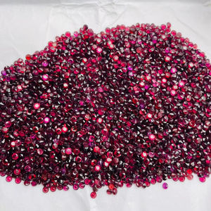 Granate Natural de 2.5mm, Corte Redondo, Lote de Piedras Preciosas Sueltas, Calidad AAA con Brillo, Fabricación y Pulido Perfectos, Disponible a Precio Económico - Product Image 2