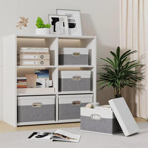 กล่องเก็บของตู้เสื้อผ้าในห้องนอนแบบเวียดนามกล่องพับเก็บได้สำหรับใส่เสื้อผ้ากางเกงยีนส์สเวตเตอร์และลิ้นชัก - Product Image 1