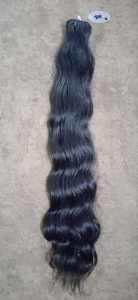 100% Extensions de cheveux humains non transformés Remy Body Wave 22 24 26 pouces Bundles Soft Hand Feel Couleur naturelle pour les femmes Matière première - Product Image 2