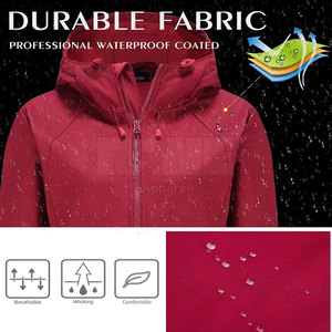 Recién llegado, chaqueta Softshell de color personalizado para mujer, ropa de invierno, chaqueta Softshell para venta en línea - Product Image 6