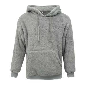 New Arrival Customized <b>Sherpa</b> Fluffy Fleece Breathable Unisex Streetwear <b>Hoodie</b> Sweatshirts Heavyweight Thick Fur Spring - Product Image 3