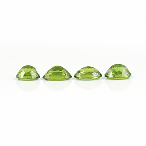 Peridoto Verde Natural, Corte Ovalado, Facetado, Piedra Preciosa Suelta, Certificado por Terceros, Venta al Por Mayor - Product Image 1
