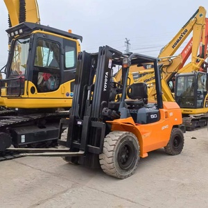 Fd30รถยกมือสองจากญี่ปุ่น5ton โตโยต้า FD50 5ตันเครื่องยนต์ดีเซล100% ชิ้นส่วนแจ็คน้ำมันดั้งเดิม - Product Image 6