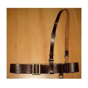 Cinturón de Cuero Premium para Hombre, Elegante, Ajustable, Informal, Formal, Duradero, para Chaqueta - Product Image 4