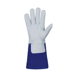 Gants de soudage en cuir de qualité supérieure | Manchette longue, gants de travail résistants au feu et de sécurité fabriqués au Pakistan - Product Image 1