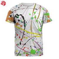 T-shirts pour hommes en coton 100% respirant de qualité supérieure, avec impression sérigraphiée personnalisée sur le devant, coupe ample, pour le running, avec motif lettre