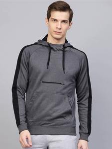 Sudadera con Capucha de Poliéster Sólido de Alta Calidad para Hombre, OEM Personalizada, Manga Larga, Transpirable, de Secado Rápido, con Logotipo de Impresión Digital - Product Image 2