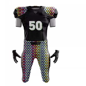 Nuevo diseño de uniforme de fútbol americano sublimado cómodo personalizado y barato para jóvenes para nombre y número de equipo ropa deportiva personalizada - Product Image 1