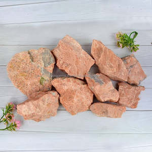 Mejor venta al por mayor Feng Shui melocotón Natural piedra lunar Reiki curación meditación piedra preciosa caída piedra cruda recuerdo para el amor - Product Image 5