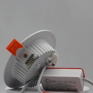 Levin ไฟดาวน์ไลท์ LED 8W ของเยอรมนี, ไฟดาวน์ไลท์เย็นสีขาว6500K มุมลำแสง120โลหะรับประกัน2ปีสำหรับใช้ในอาคาร - Product Image 2