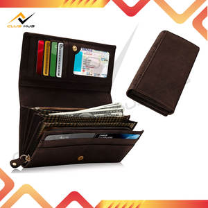 Cartera de Cuero Genuino para Mujer con Diseño Floral y Bloqueo RFID - Duradera, con Logotipo Personalizado en Color Degradado y Diseño de Transferencia Térmica - Product Image 2