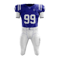 Uniforme de Fútbol Americano para Adultos, Diseño Moderno, Manga Corta, Transpirable, Tallas Grandes, Alta Calidad, 100% Poliéster, Nombre del Equipo Personalizable