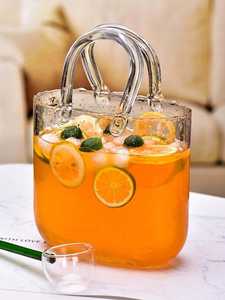 रचनात्मक अद्वितीय ग्लास हैंडबैग वाइन कॉकटेल पार्टी मार्टिनी होम बार के अद्वितीय कॉकटेल चश्मा - Product Image 4