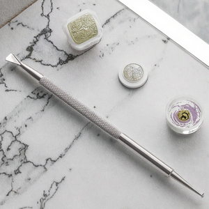 Pousse-cuticules en acier inoxydable double extrémité pour retirer le vernis à ongles en gel et les peaux mortes des ongles - Product Image 3