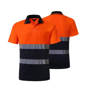 เสื้อโปโลปลอดภัยสไตล์ใหม่เสื้อโปโลแบบสะท้อนแสงเสื้อโปโลปลอดภัยออกแบบโลโก้ของคุณเอง - Product Image 1