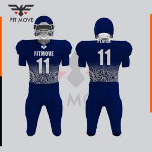 Vente en gros d'uniforme professionnel de football américain à manches courtes personnalisé Prix de conception promotionnelle Ensemble combo américain Service OEM - Product Image 6