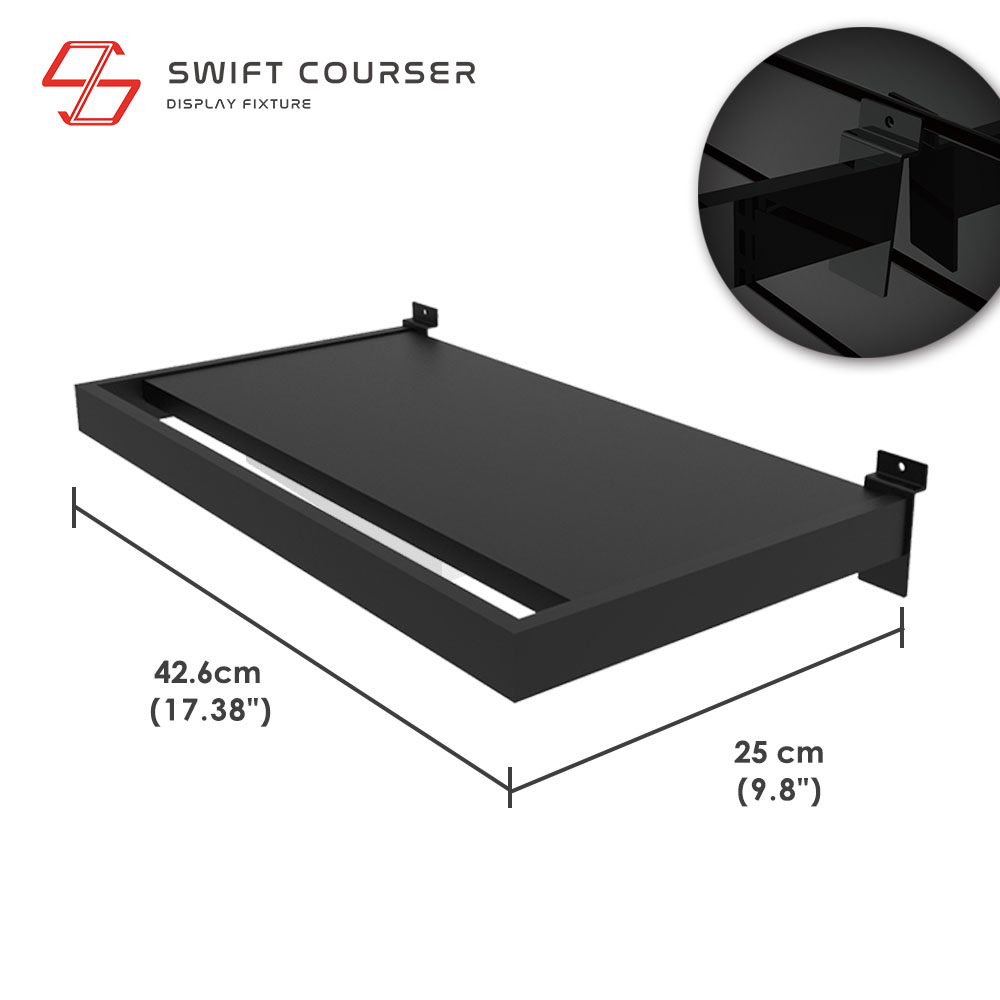 Frame (Black) + Metal Shelf (Black)