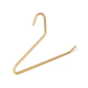 Hot Selling Anti-Slip Metal hanger clothes Z Shaped Laundry Hanger Open Ended Pant Custom Hanger