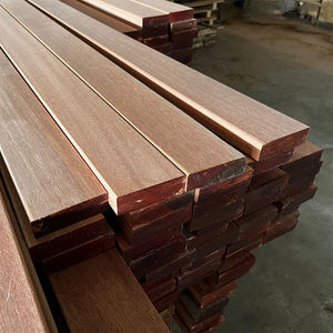 Dark Red Meranti Nemesu <b>Wood</b> Moulding & Solid Hardwood Dressed Timber for Indoor Industrial Design Projects - Product Image 5