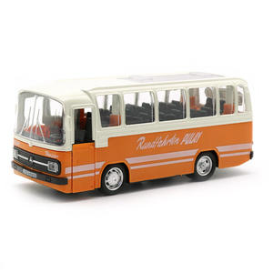 Popular 1:32 Scale <strong>Red</strong> Green Blue Orange Luxury Diecast Classic <strong>Bus</strong> Alloy Car Sound Light Kids <strong>Toy</strong> Metal Diecast Car <strong>Toys</strong> - Product Image 4