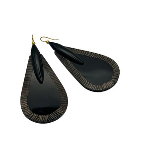 ต่างหูฮอร์นสำหรับหูที่บอบบางต่างหูรูปเขาสัตว์สไตล์พื้นเมืองน่ารักดูหรูหราต่างหูเขาควายราคาพิเศษ - Product Image 5