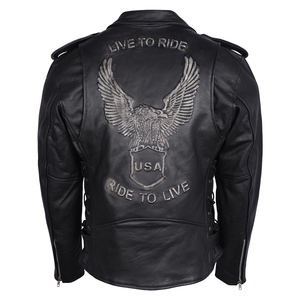 Chaqueta de moto de cuero para Mujer aprobada por CE | Chaqueta de motociclista duradera | Elegante chaqueta de montar para mayor seguridad - Product Image 5