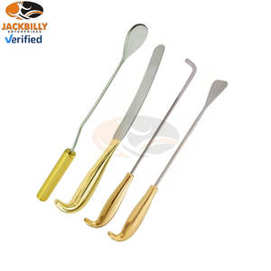 Spatule ovale rigide pour dissection chirurgicale des seins, instruments médicaux, 25 mm de large, 330 mm de long, acier inoxydable, certifié CE - Product Image 6