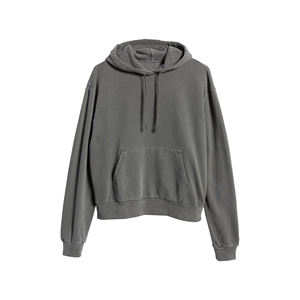 Sweat à capuche 100% coton de haute qualité, vintage, lavé, vente en gros, 420 g/m², tissu éponge français, sans cordons, sweat à capuche pour hommes - Product Image 1