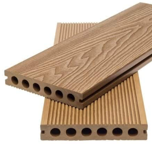 Panneau de revêtement mural moderne co-extrudé en WPC Conception étanche à l'humidité pour l'extérieur Décoration murale élégante pour hôtels - Product Image 1