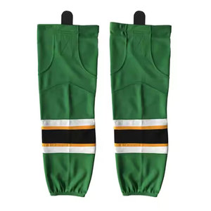 Sublimación Calcetines de hockey sobre hielo Personalizados 100% Poliéster Hombres Calcetines de hockey para el logotipo del equipo Diseño personalizado - Product Image 4