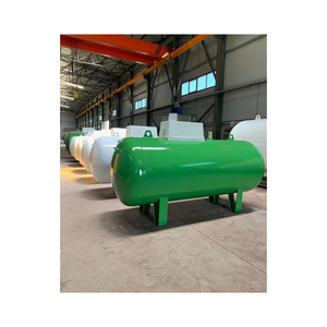 Cilindro de gas propano recargable de 100 lb para uso en almacén y taller - Product Image 1